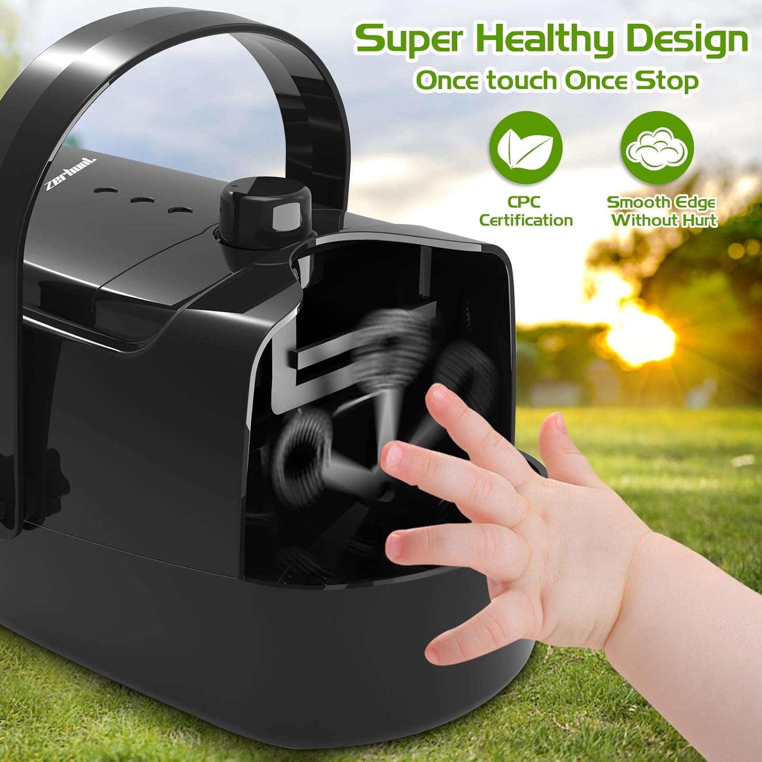 Seifenblasenmaschine Elektrisch Hochleistung 18000+ Blasen Kinder Party Outdoor