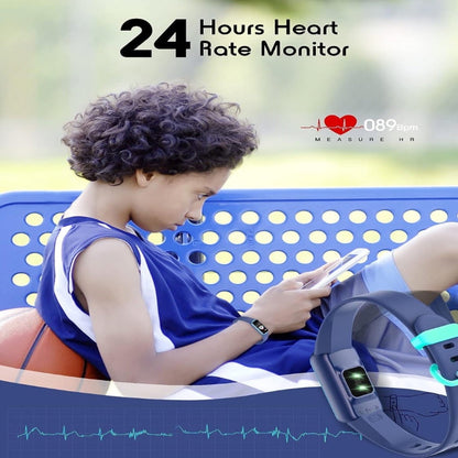 Kinder Smartwatch Fitness - Aktivitäts-Tracker mit Schrittzähler &amp; GPS für Kinder