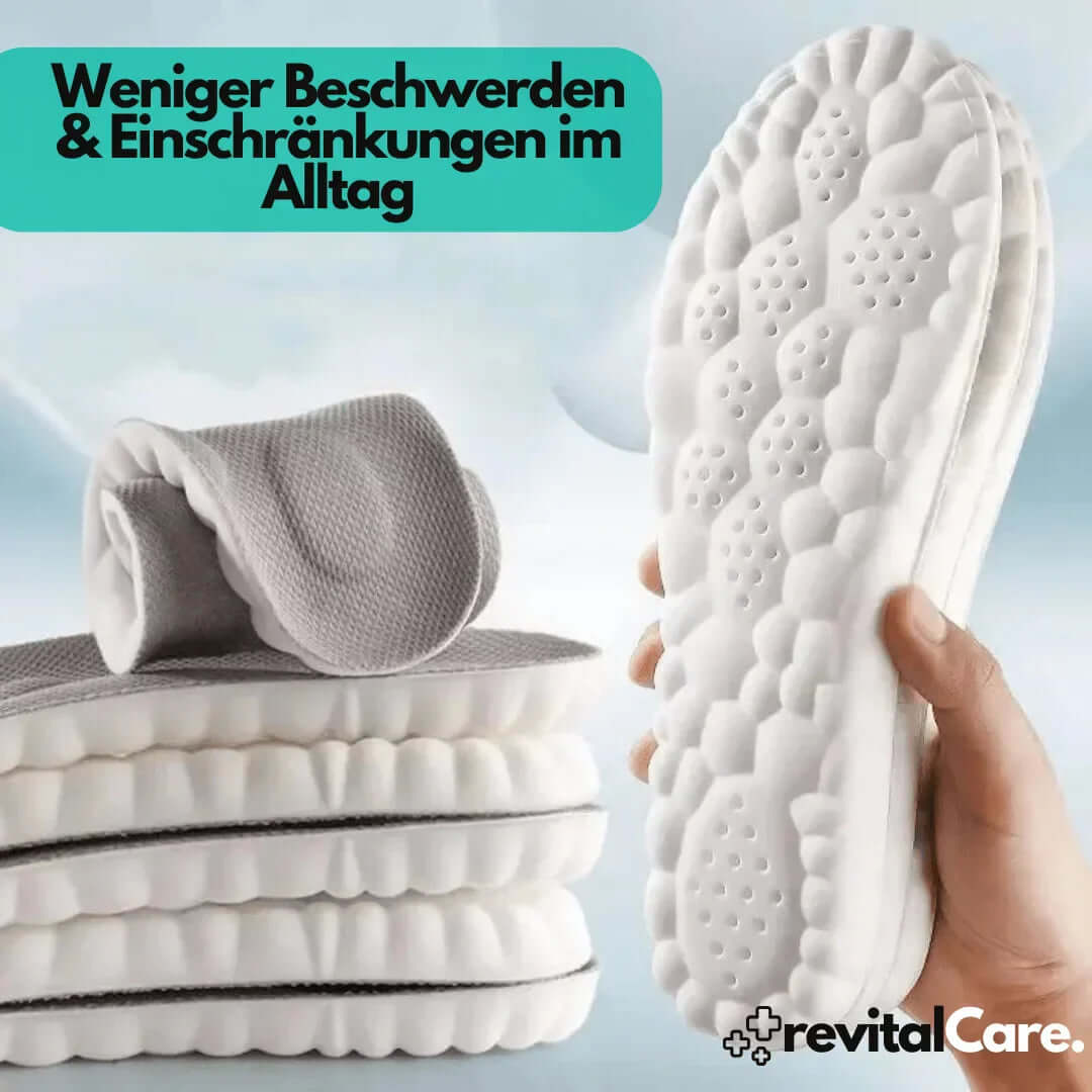 Komfort-Einlegesohlen 4D - Ergonomische Fußbetten