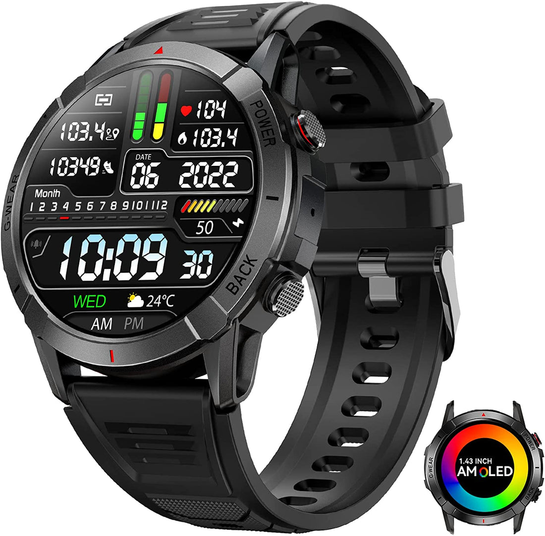 Zelara Militärisch Robuste Outdoor Taktische Smartwatch NY10