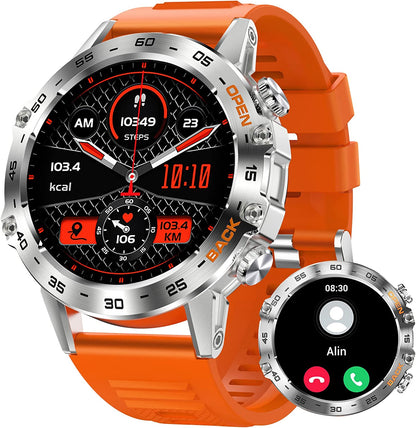 Zelara Militär Smartwatch K52 Robuste Taktische Smartwatch