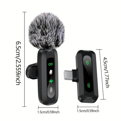 SoundClip Kabelloses Lavalier-Mikrofon - Für Smartphones und Tablets