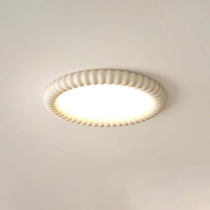 Moderne LED Deckenleuchte - Wellen-Design