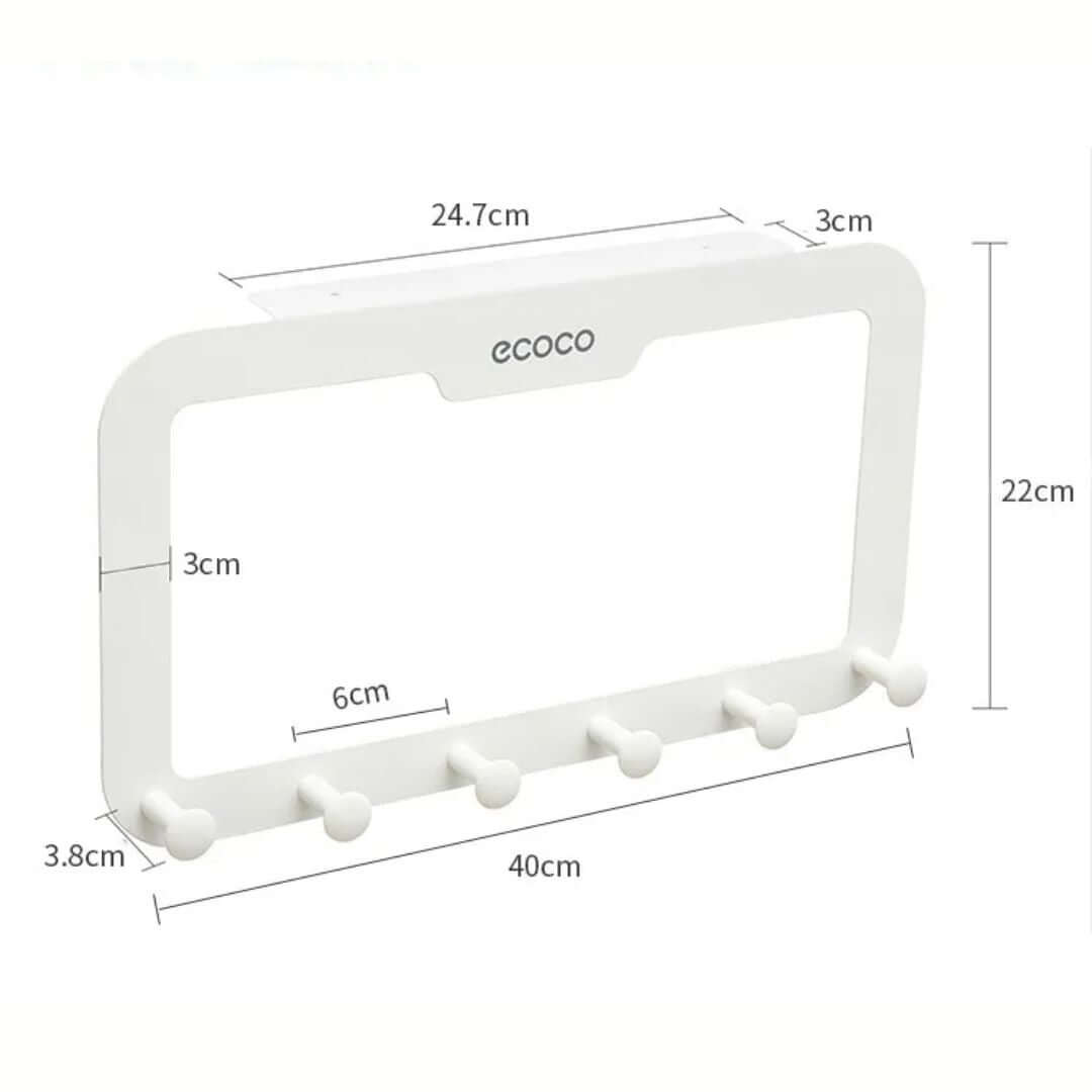 Praktischer Über-Tür-Haken - Mehr Stauraum