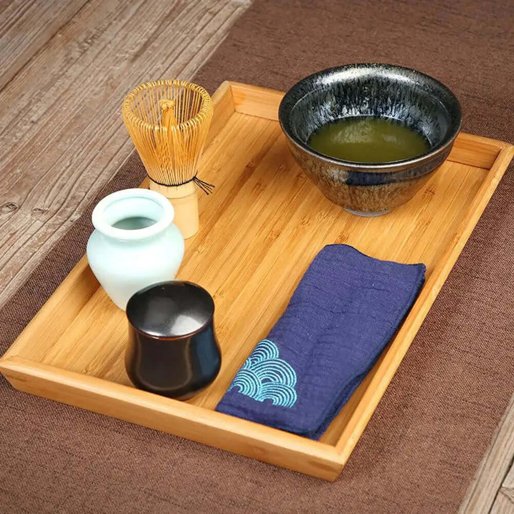 Japanisches Matcha Set - Bambusbesen &amp; Schale