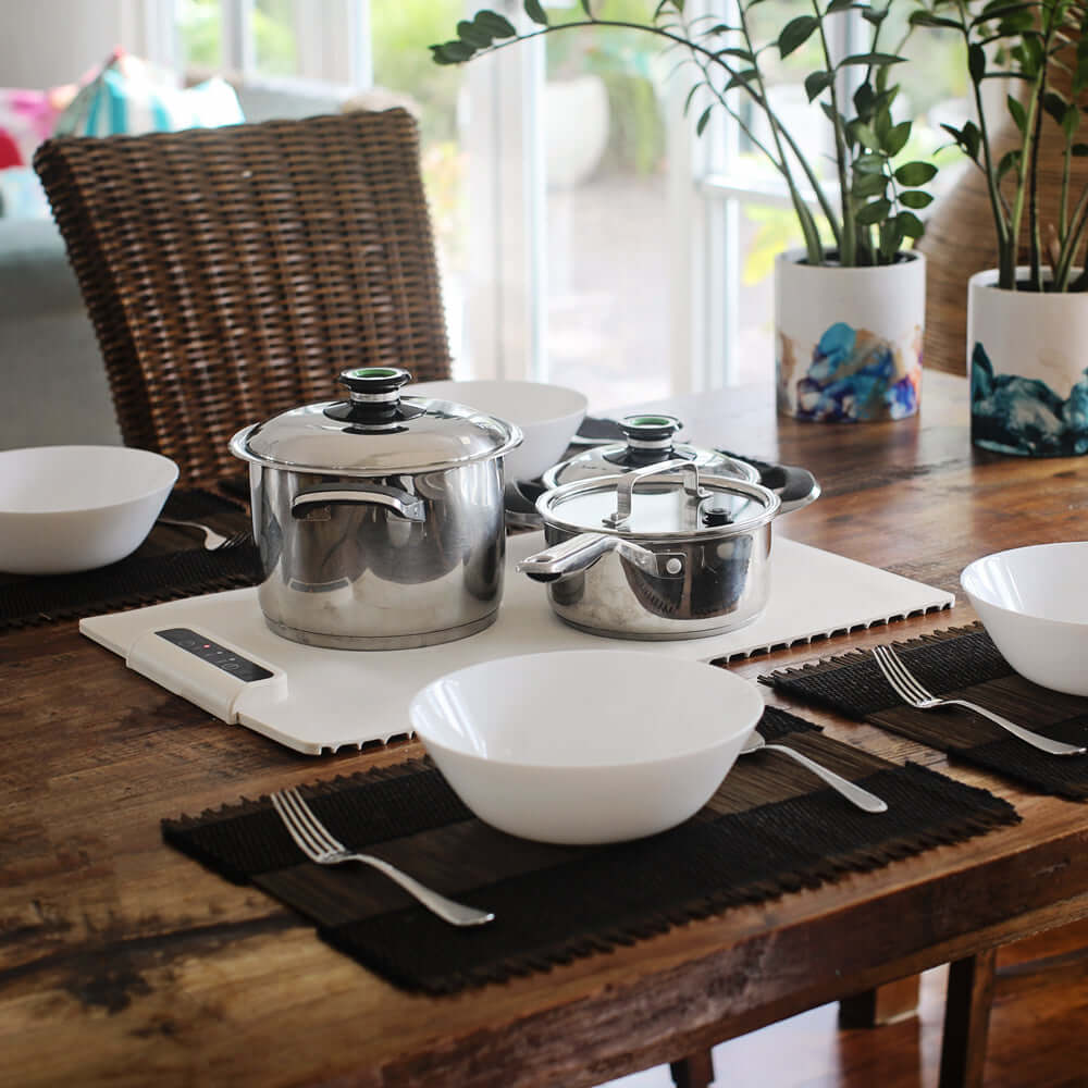 Faltbare Wärmematte für Speisen - 62x38cm