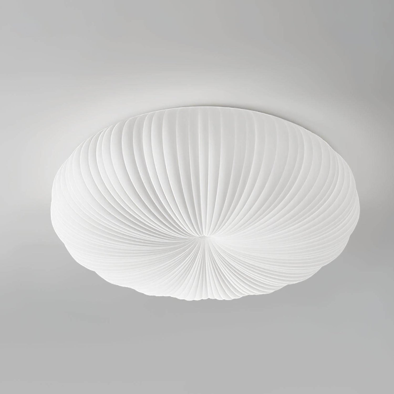 Moderne LED-Deckenleuchte, dimmbar, rund