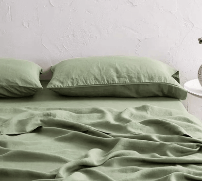 Hochwertige Leinen-Bettwäsche - Atmungsaktiv &amp; Stilvoll