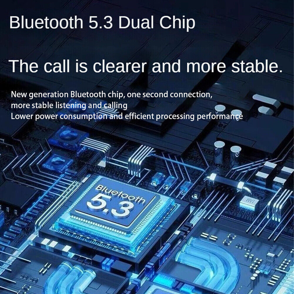 Bluetooth 5.3 kabellose Ohrhörer mit Ohrbügel und wasserdicht
