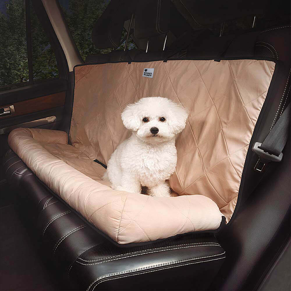 Hundeautositz &amp; Schutzdecke 2-in-1