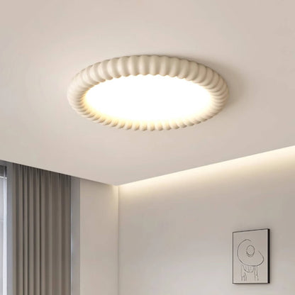 Moderne LED Deckenleuchte - Wellen-Design