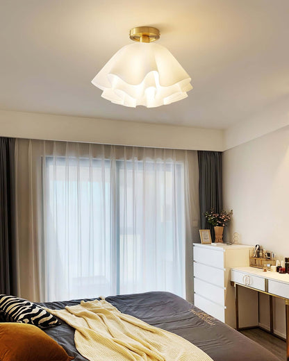 Moderne Kupfer Deckenleuchte