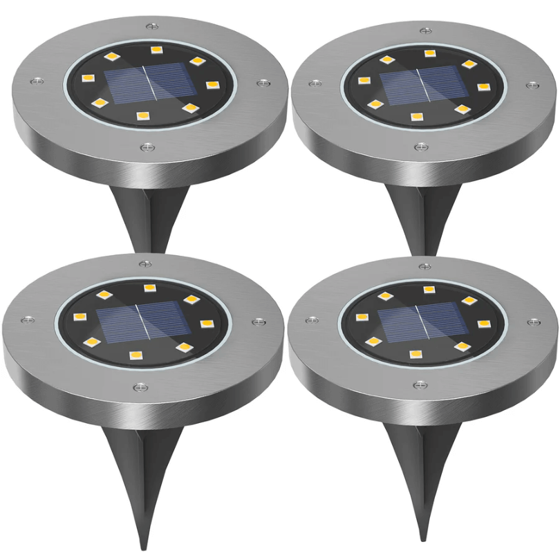 Solar-Außenleuchte, wiederaufladbar, wetterfest