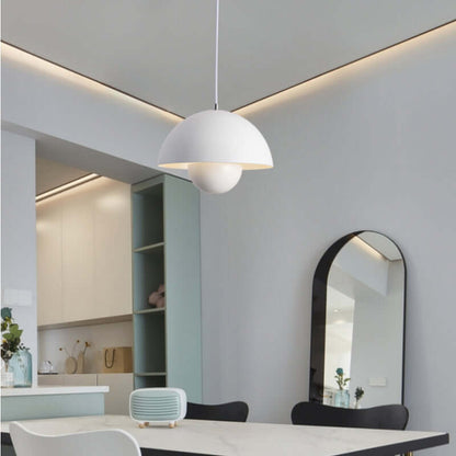 LED Hängeleuchte Blumentopf Design