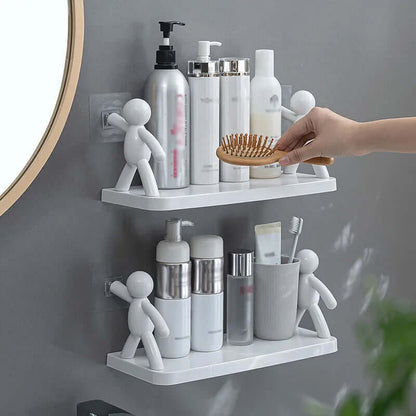 Modulares Regal System, 120x40x180cm, MDF &amp; Stahl