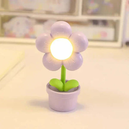 LED Blume Tischlampe - Stimmungslicht Dekolampe