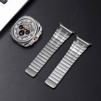AP Frosted Edelstahl magnetisches Armband für Samsung Watch 7 Ultra