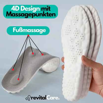 Komfort-Einlegesohlen 4D - Ergonomische Fußbetten