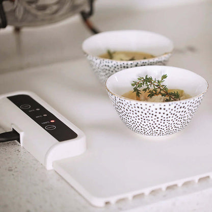 Faltbare Speisewärmematte - Elektrische Tellerwärmer