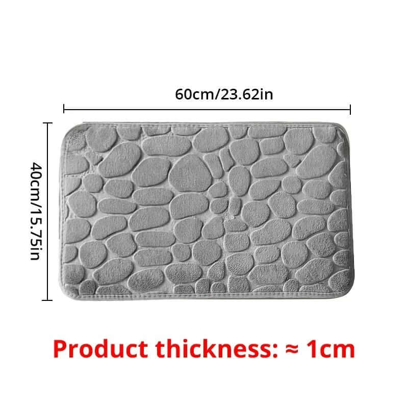 Rutschfeste Memory Foam Badmatte &amp; Wohnzimmermatte