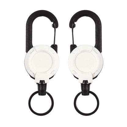 Outdoor-Karabinerhaken mit Rückziehmechanismus für Schlüssel
