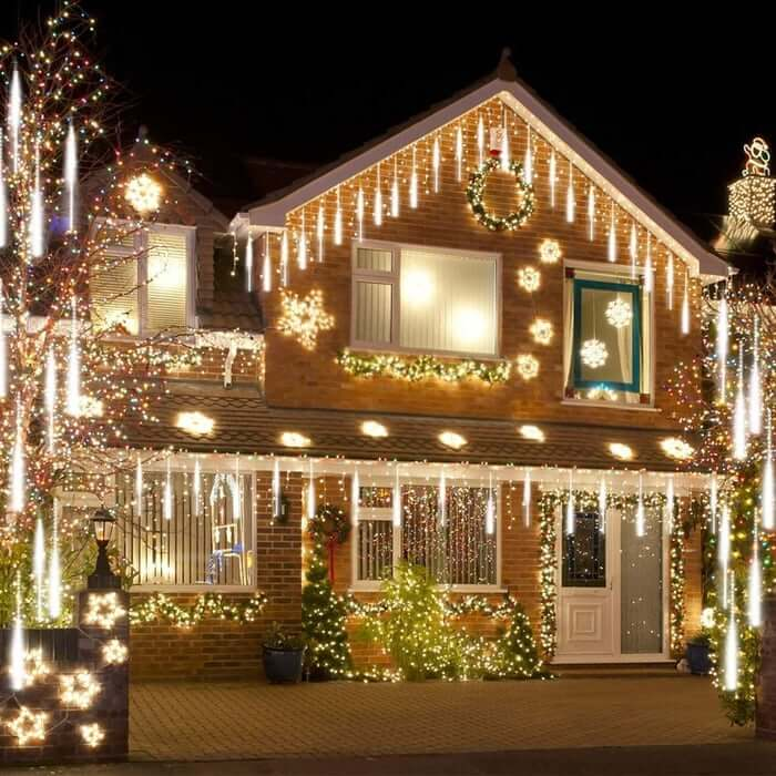 🎊Weihnachts-Vorverkauf - 50% Rabatt🎊Multi-Farben-LED-Hof animierte Lichtshow