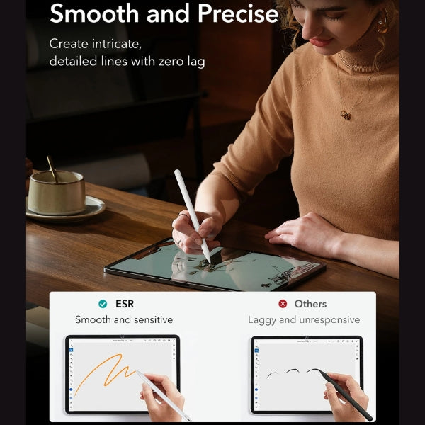Digital Pencil Pro für iPad – Präzisions-Stift für nahtloses Zeichnen &amp; Notizen