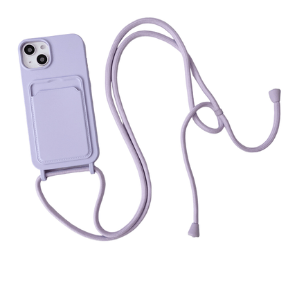 Silicone Crossbody-Handyhülle