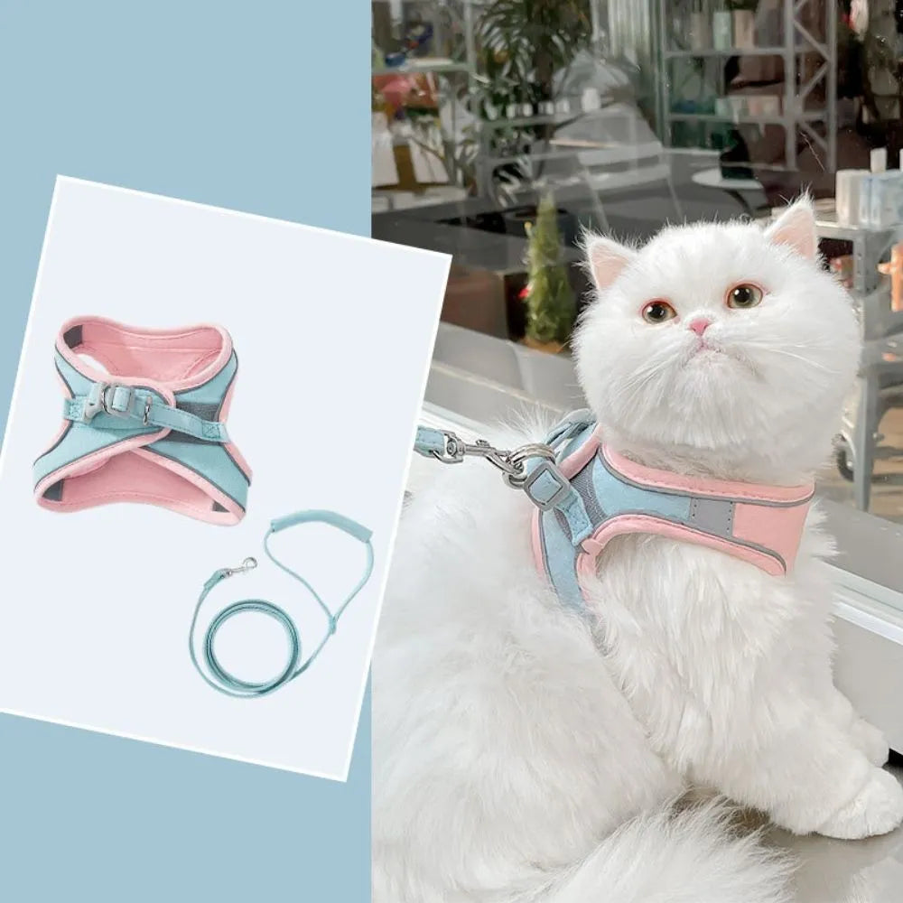 SafeCat – Sicheres &amp; Ausbruchsicheres Katzengeschirr mit Leine