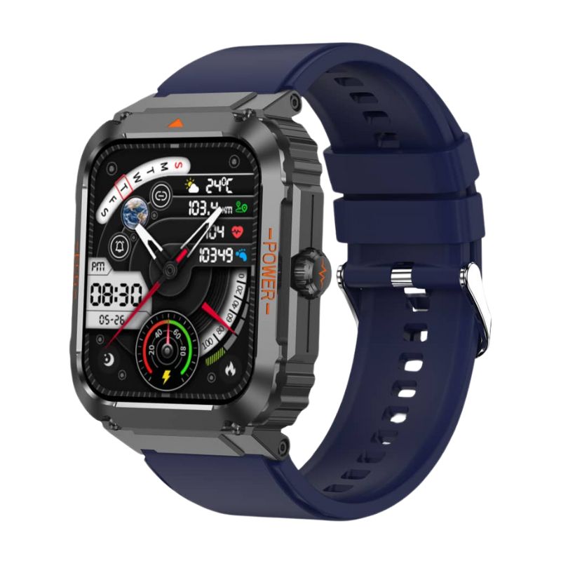 Zelara Fashion Outdoor Sports Health Smart Watch ECG/EKG Blutzucker Bluetooth Anruf 100+ Sportmodi