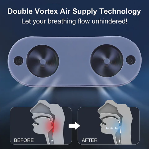 Micro CPAP Schlafapnoe-Maschine für Reisen &amp; Anti-Schnarchen - CPAP-Alternative