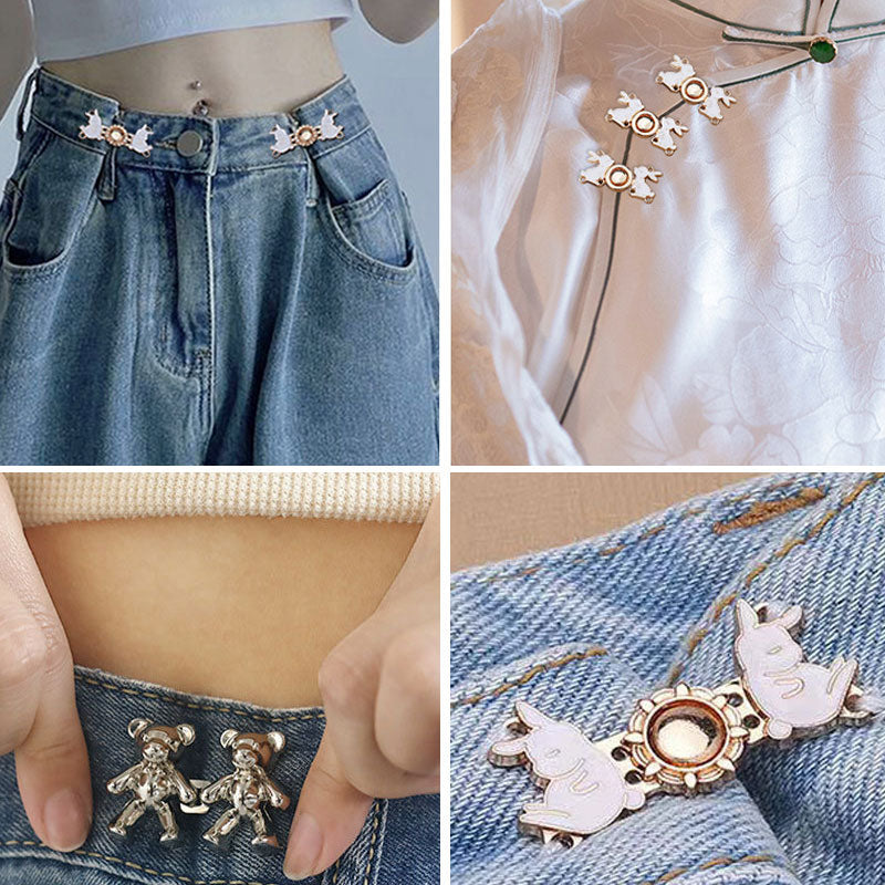 Sag Auf Wiedersehen zu Weiten Kleidungsstücken mit Metall-Taille Cinchern