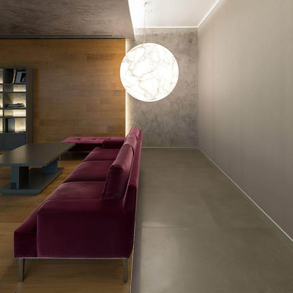 Mondseiden Pendelleuchte - Modernes Design