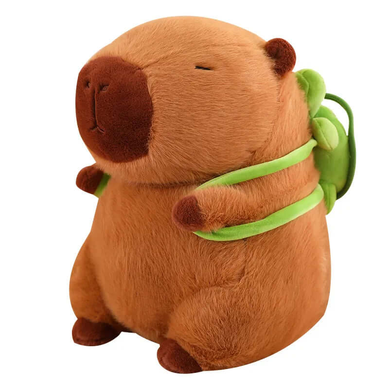 Kuscheliges Capybara Plüschtier mit Rucksack