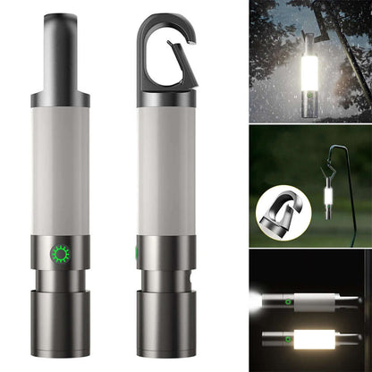 LED Taschenlampe, 1000 Lumen, 4 Modi, USB-C