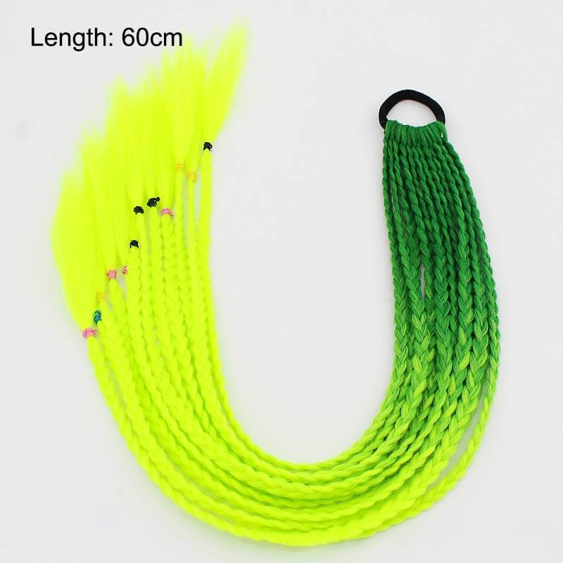 Mehrfarbige Haarverlängerungen für trendige Styles