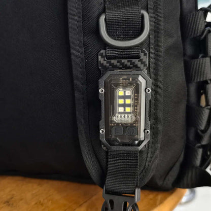 Taktische LED Taschenlampe, wiederaufladbar, Mini