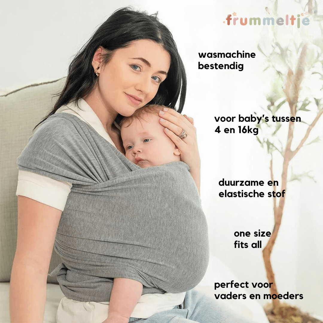 Ergonomische Babytrage mit Rückenunterstützung