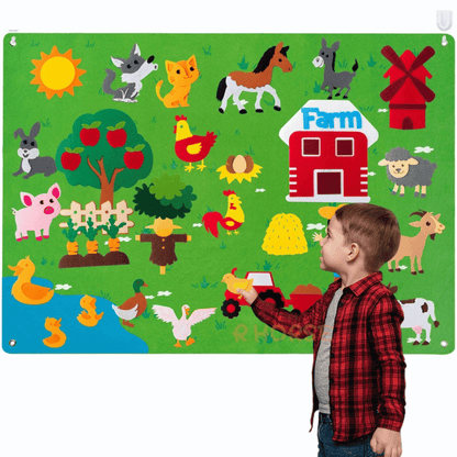 Kinder Filzspiel-Set - Fantasievolles Rollenspiel