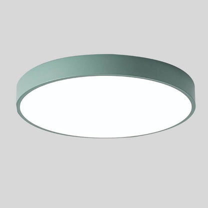 LED Deckenleuchte Holz Rund Modern
