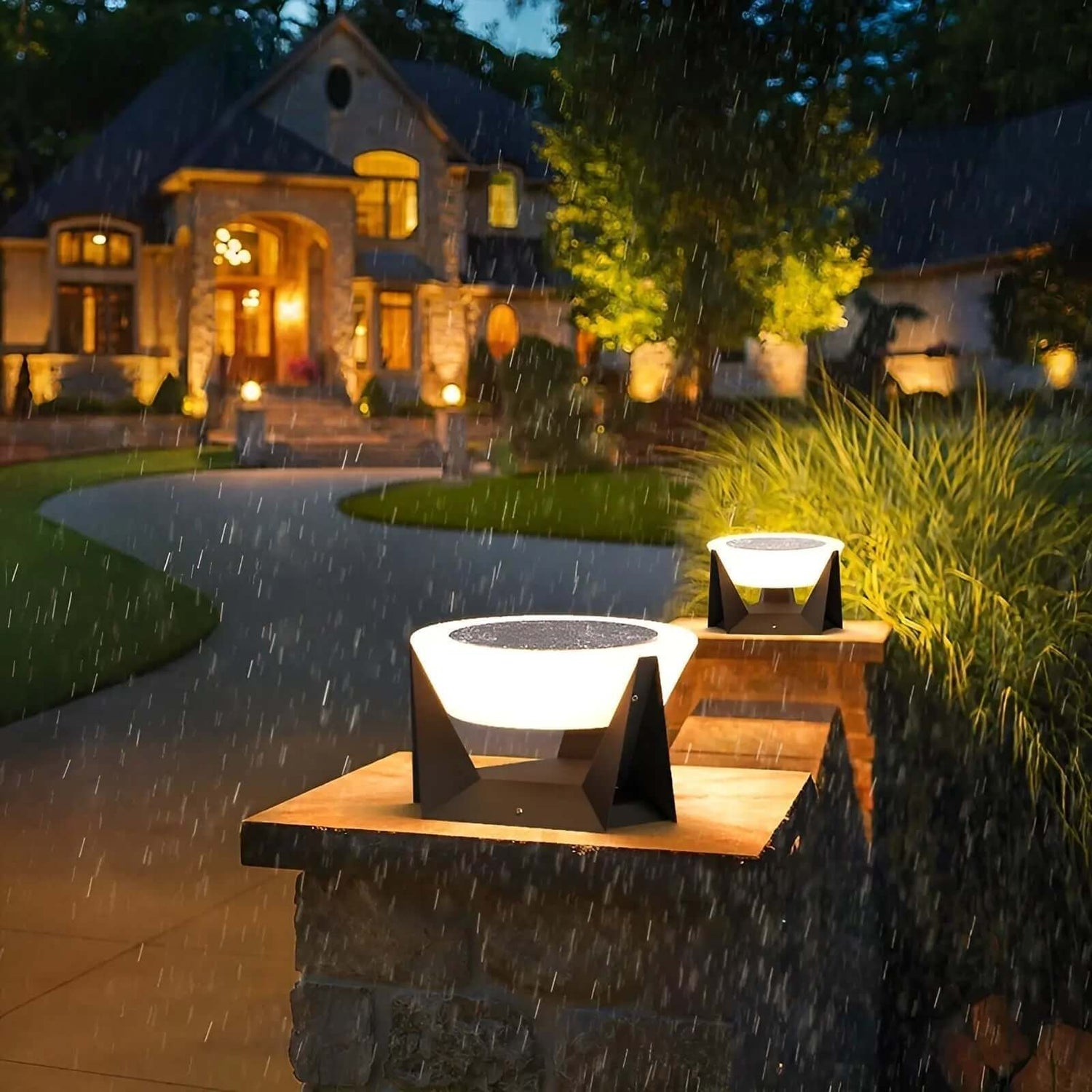 Solar Gartenlampe Japan Stil - ZenGlow