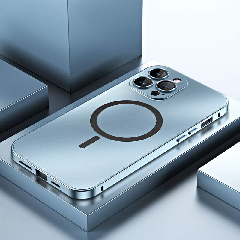 Magnetische Metall Snap-On-Hülle für iPhone