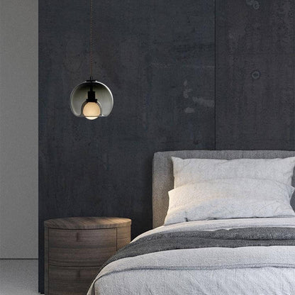 Moderne Pendelleuchte - Metall &amp; Glas