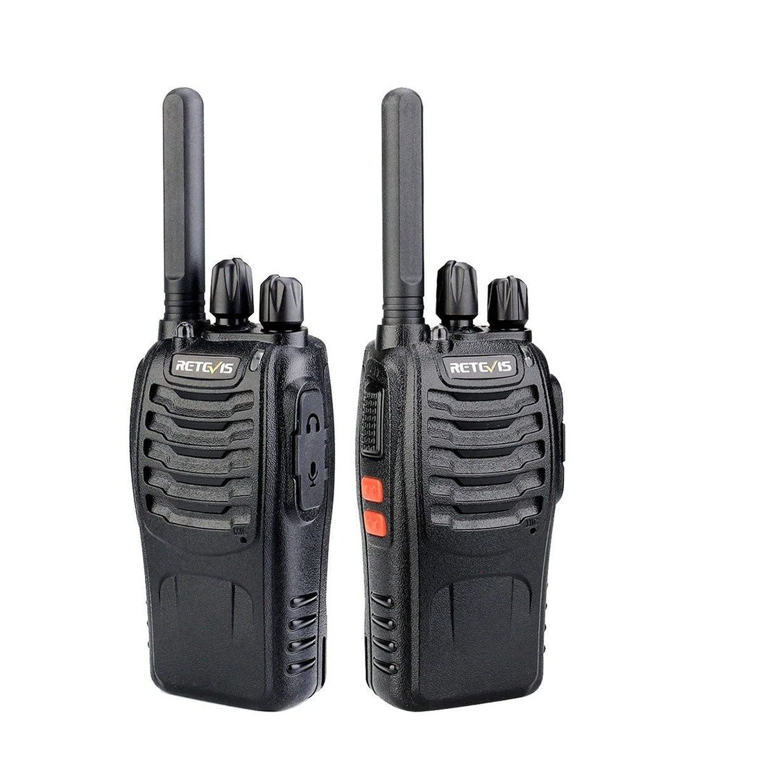 Walkie-Talkie Set 2 Stück – USB-Ladung, 1,3 km Reichweite, LED-Licht, 14h Nutzung, 30h Standby