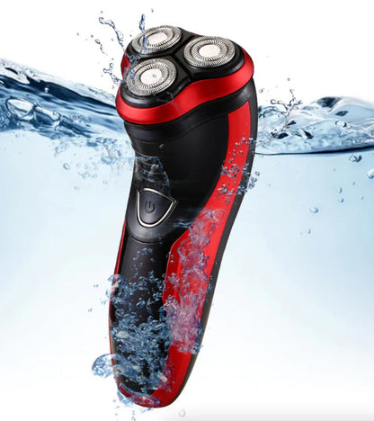 Herren Rasierer Rotary Waterproof Elektrischer Rasierer Pop-Up Trimmer Nass Trocken Kabellos