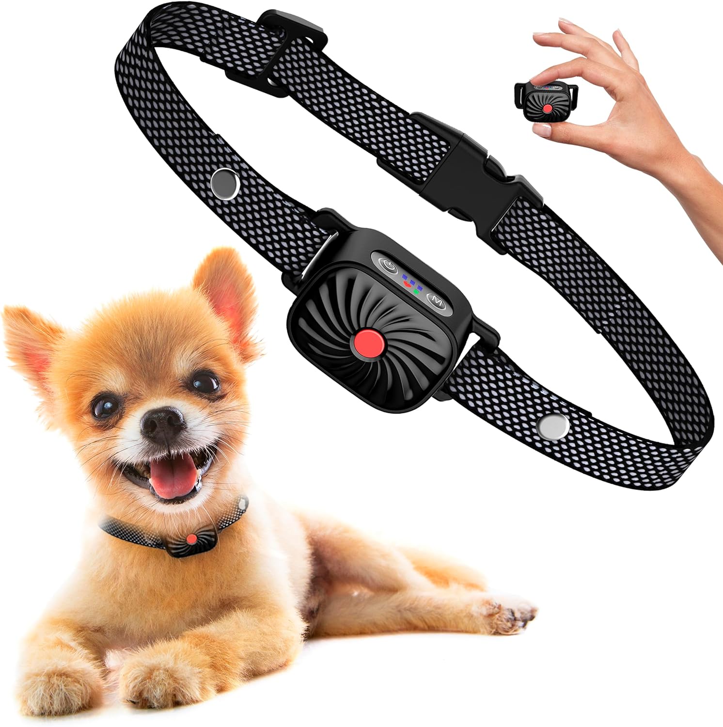 CANINECARE - BarkEase Anti-Bark Halsband | Für Kleine Hunde