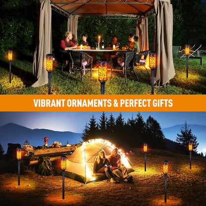 SolarFlame | Solar LED Fackel – Flackerndes Licht