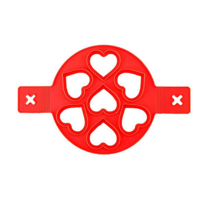 7er Antihaft Pfannkuchenpfanne Silikon