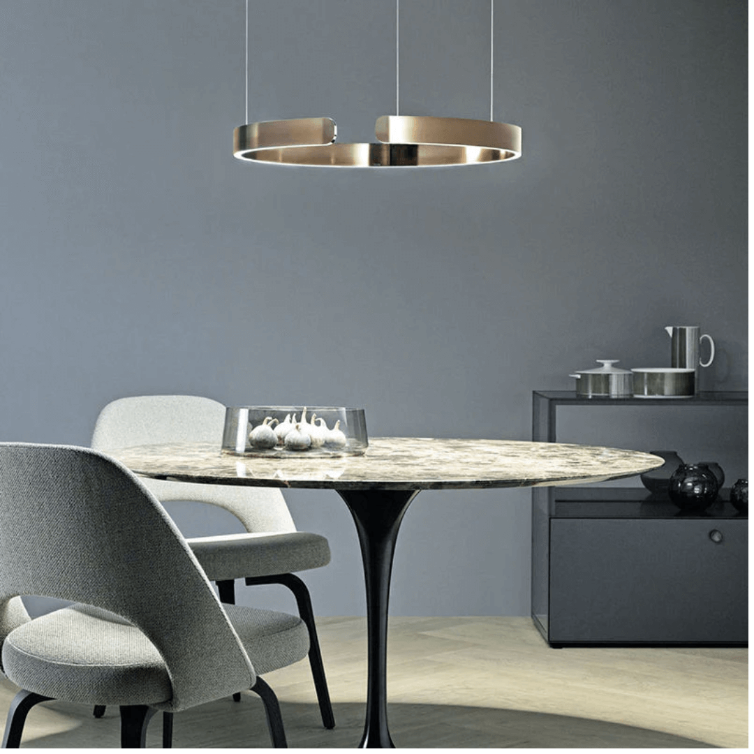 Moderne LED-Ring-Hängeleuchte