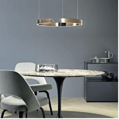Moderne LED-Ring-Hängeleuchte